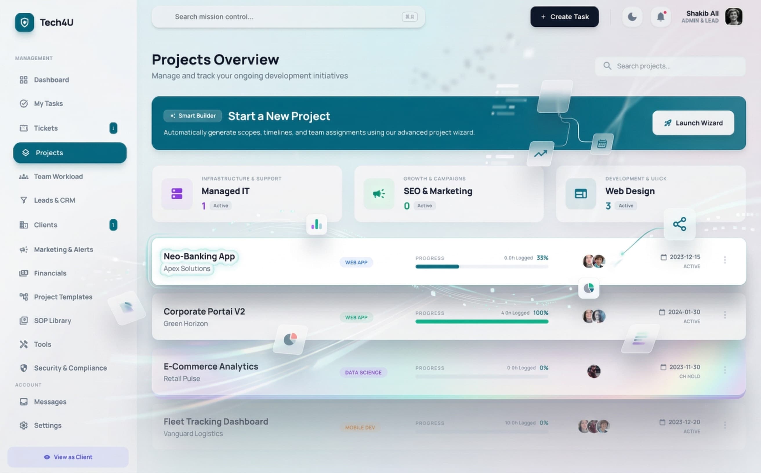 Fulvio Agency OS Dashboard